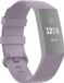 By Qubix - Siliconen bandje voor Fitbit Charge 3/4 - Lichtpaars - Large