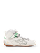 Alpinestars Tech-1 Z V3 Chaussures FIA Blanc Vert Caoutchouc Argent, Taille : 10
