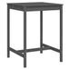 VidaXL Table de jardin 82,5x82,5x110 cm bois de pin massif gris