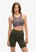 Superdry Core Active Beha Femme Rock Dark Grey Polyester Medium Ondersteuning