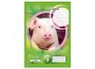 LANDRE 100050445 werkblok clausurenblok 5-pack A4 50 vellen gelinieerd 80 g/m² geperforeerd kopgelijmd motief: biggen