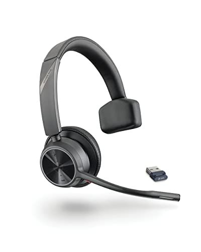 Poly Voyager 4310 UC Headset - USB-A - Black