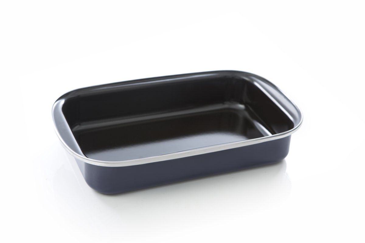 BK Fortalit braadslede/ovenschaal Ø30 cm - zwart/blauw