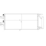 NRF Condenseur, climatisation pour MINI: MINI & BMW: X1, Série 2 (Ref: 350475)