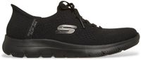 Skechers Summits Chaussures à enfiler quotidiennes pour femme, Noir, 40 EU