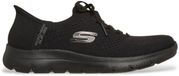 Skechers Summits Chaussures à enfiler quotidiennes pour femme, Noir, 40 EU