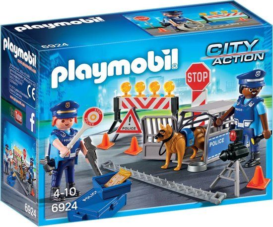 Playmobil City Action Police Roadblock 6924 - 4+ Years