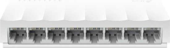 TP-LINK LS1008 - Netwerk Switch - Unmanaged - Wit