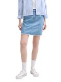Tom Tailor Denim Mini denim rok Used Bleached Blue Denim XS