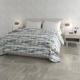 Italian Bed Linen Winterdekbed Fashion, bedrukt en gevoerd, voor tweepersoonsbed, 260 x 260 cm