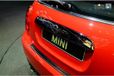 RVS Avisa RVS Achterbumperprotector 'Deluxe' passend voor Mini One/Cooper F56 3-deurs 3/2014- Zwart/Zwart Carbon