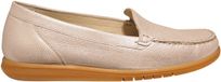 Wäldlaufer beige leren dames instappers