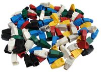 DATACOM RJ45-Schutz mit Blase ROT (100 Stück)