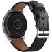 Icecat Bracelet de montre en cuir 22mm - Fermeture rapide (noir uni)