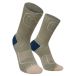 Siroko Hommes et femmes chaussettes de randonnée légères gr3 green vert