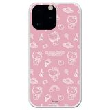 Personalaizer Beschermhoes voor iPhone 13 Pro Max - Hello Kitty Patron op roze