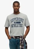 Superdry Athletic Essential T-shirt Heren Grijs Marl M