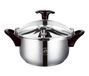 Royal Swiss® Snelkookpan – 6Liter Ø24 cm – PFAS-vrij – Pressure Cooker inductie – Zilver