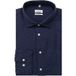 Seidensticker Slim Fit Linnen Overhemd blauw, Effen