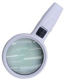Loupe 40x avec éclairage, lentille de 110 mm, adaptée à la lecture et au bricolage
