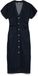 VERO MODA VMSANNI SS V-NECK ANK DNM DRESS YO3103