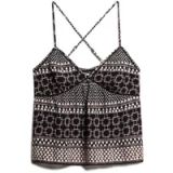 Superdry - Geweven camitopje met print - Dames - Tops