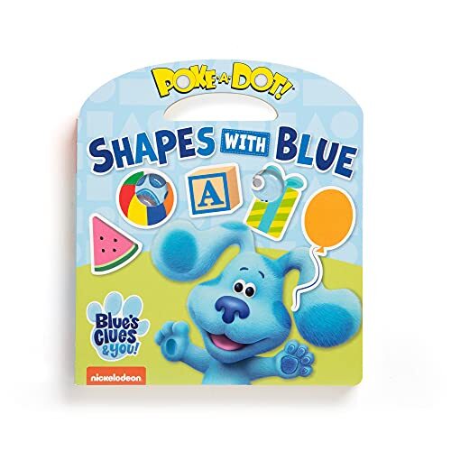 MELISSA & DOUG Blue’s Clues & You! Kinderboek - Poke-A-Dot: Vormen met Blue