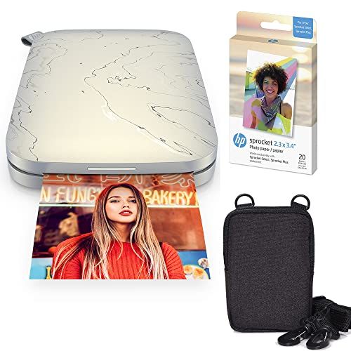 HP Sprocket Select - Draagbare Instant Photo Printer - Eclipse - Zink Papieren Bundel