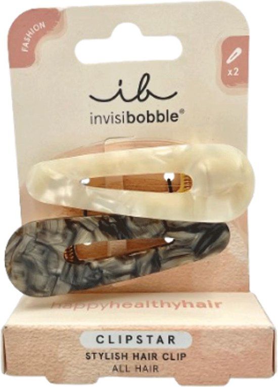 Invisibobble Clipstar Haarclip - Zwart