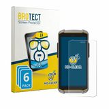BROTECT - Screenprotector voor i.safe MOBILE IS540.M1 - Folie Beschermfolie transparant 6 Stuks
