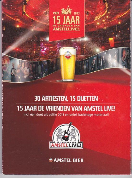 Vrienden van Amstel Live! - DVD 15 jaar