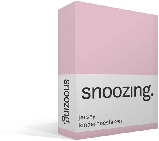 Snoozing jersey kinderhoeslaken - Junior (70x150 cm) - 100% gebreide