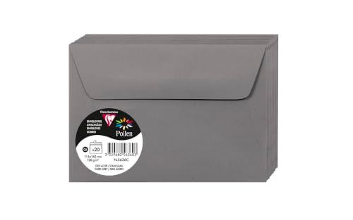 Clairefontaine 5636C - Pakket van 20 Zelfklevende Enveloppen C6 11,4x16,2cm