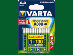 varta Batterij oplaadbaar aa 2100mah r2use