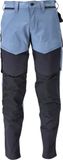 Mascot Customized Broek met kniezakken 22379-311 - steenblauw/donkermarine - C50 - 82