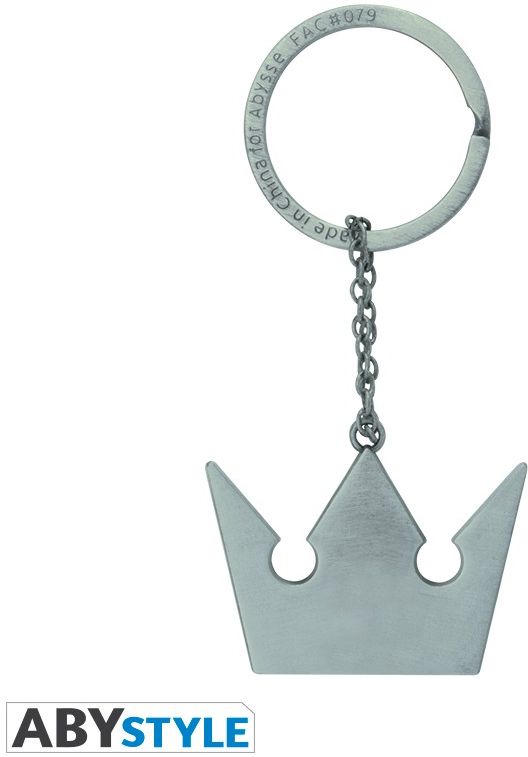 Abystyle Kingdom Hearts - Crown Keychain - 3665361037217
