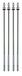 LP Latin Percussion Stemschroeven Braziliaans Repinique - LP3110, LP3112, 4 stuks, Chroom - LP3921