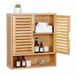 Merkloos Relaxdays Hangkast badkamer - 66x59x21 cm