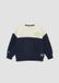 s.Oliver Sweatshirt navy / wit