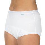 Suprima 1245 Incontinentiebroekje, slip, katoen, PU KRUIS, UNISEX, wit (40) (heupomtrek 98 cm)