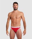 Arena Zwembroeken Icons Solid Rood/Wit Polyester Mannen