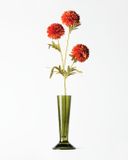 HEMA Vaas ⌀8x20cm Zwier glas groen