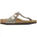 Birkenstock Sandales étroites Gizeh Taupe Irise