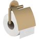 Wiesbaden Alonzo Toiletrolhouder met Klep - Geborsteld Messing