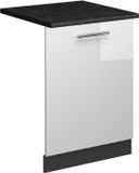 Vicco Fame-Line Vaatwasserfrontpaneel – 60 cm, WB Antraciet Wit Hoogglans