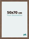 yd. Cadre photo 50x70 cm Noyer Foncé MDF