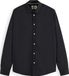 Scotch & Soda CORE - POPLIN SOLID Heren Overhemd - Zwart - Maat L - Mannen