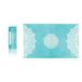 Yoga Design Lab Handdoek | Premium antislip | Kleurrijke Eco Gedrukt + Sneldrogend + Zacht | Hot Yoga, Bikram, Ashtanga, Sport, Barre, Oefening, Reizen (Mandala Turquoise)