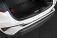 RVS Avisa RVS Achterbumperprotector 'Deluxe' passend voor Toyota C-HR 2016- Chroom/Zwart Carbon