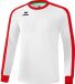 Erima Retro Star Voetbalshirt Lange Mouw Heren - Rood / Wit | Maat: S